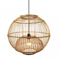 Distribuidor - Lâmpadas Diversas | Colgantes Rustica | COLGANTE BAMBU 1XE27 CROTON REGX40D Ref: 141194002